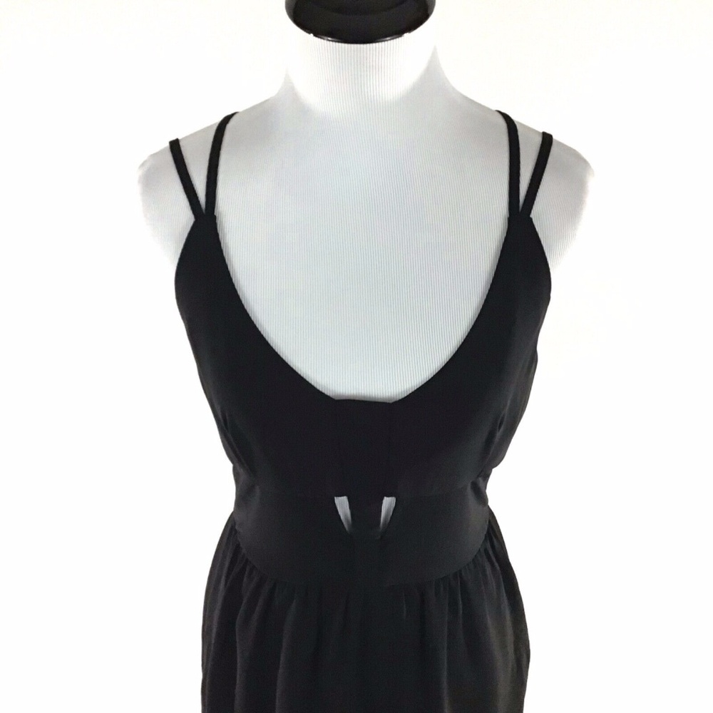 🦋Foreign Exchange CutOut Sheer Panel Dress Medium - Picture 4 of 8